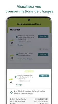 Ouest Charge Bretagne android App screenshot 6